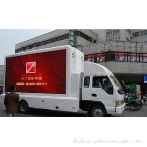 Advertising P10 Vehicle Truck Mounted LED Screens Full Colo